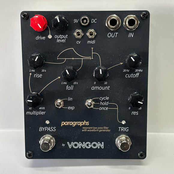 Vongon Paragraphs Resonant Lowpass Filter with Waveform Generator