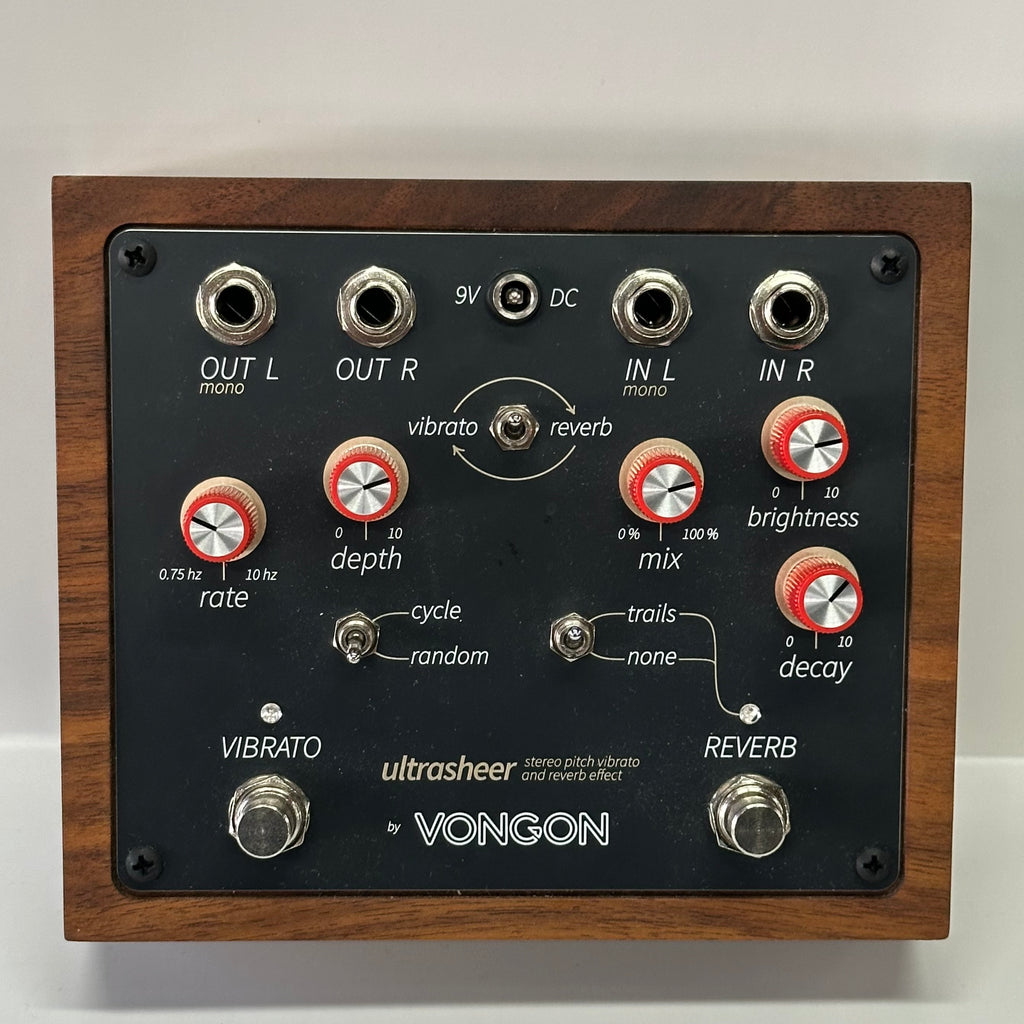 Vongon Ultrasheer Stereo Pitch Vibrato and Reverb Effect